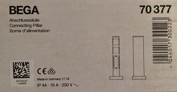 Bega Anschlusssäule 70377
